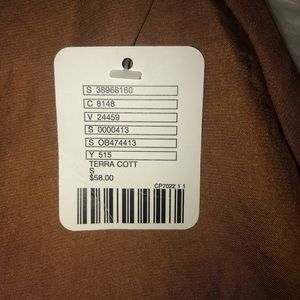 Terra-cott slinky tank